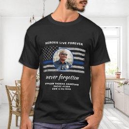 Camiseta Memorial de Fotografias Personalizadas da Linha Az