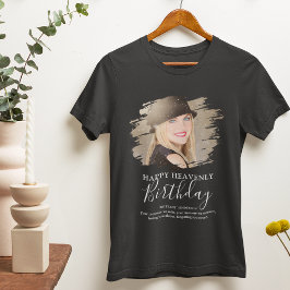 Camiseta Memorial de Tributo de Aniversário com Fo