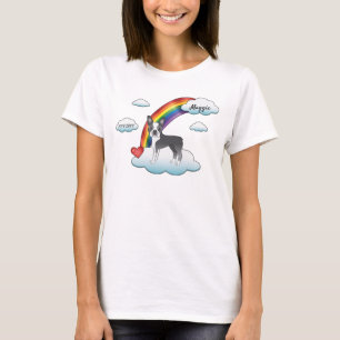 Camiseta Memorial Do Arco-Íris Azul E Branco De Boston Terr