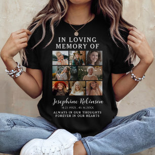 Camiseta Memorial do Funeral Collage