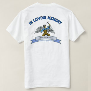 Camiseta Memorial do Mineiro do Carvão Personalizado Unisex