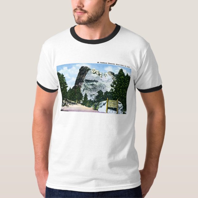 Camiseta Memorial do Monte Rushmore, South Dakota (Frente)