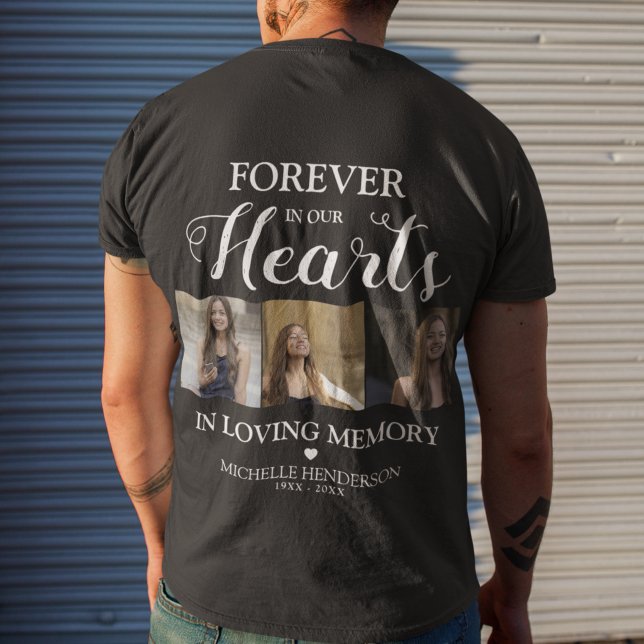Camiseta Memorial Forever em nossa Compaixão (Criador carregado)