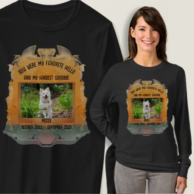 Camiseta Memorial My Favorite Hello Abstrato Sunset 0612 (Criador carregado)