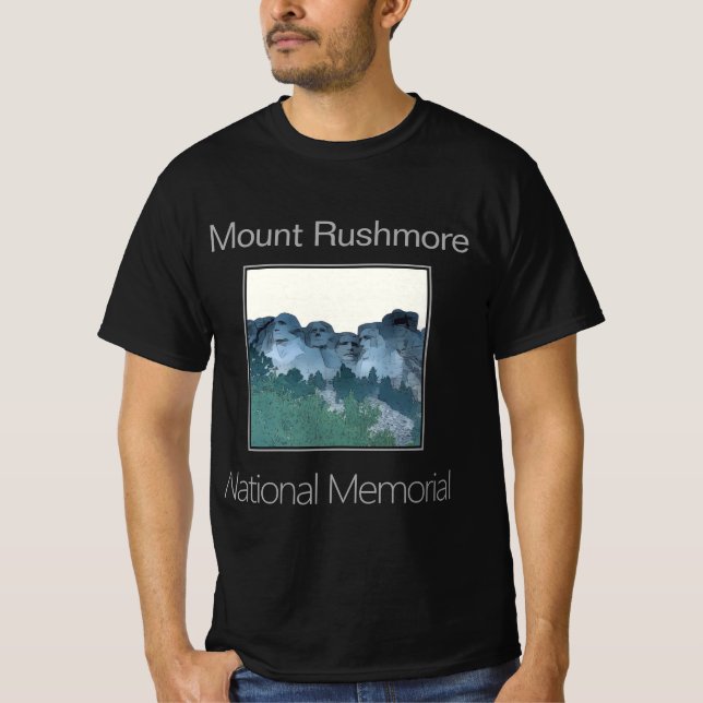 Camiseta Memorial Nacional do Monte Rushmore (Frente)