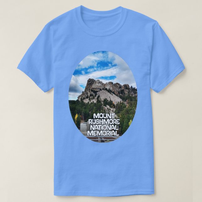 Camiseta Memorial Nacional do Monte Rushmore (Frente do Design)
