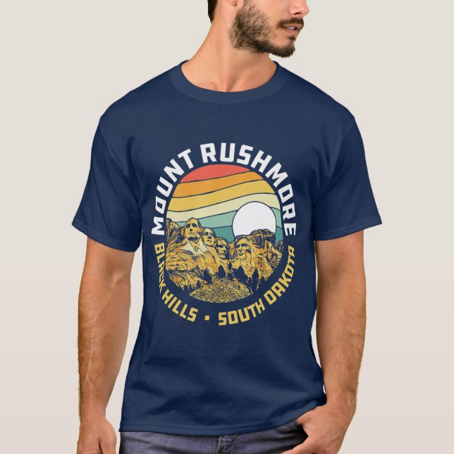 Camiseta Memorial Nacional do Monte Rushmore (Frente)