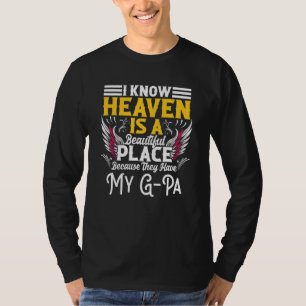 Camiseta Memorial Pela Perda De G-Pa Heaven BeauBonito Plac