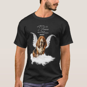 Camiseta Memorial Personalizado para Basset Hound