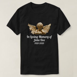 CAMISETA MEMORIAL PERSONALIZÁVEL NA AMOR MEMÓRIA DE