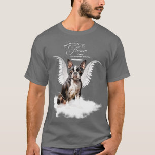 Camiseta Memorial Pet Personalizado Boston Terrier Dog