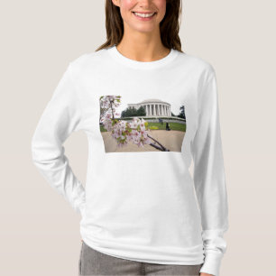 Camiseta Memorial Thomas Jefferson com flor de cerejeira