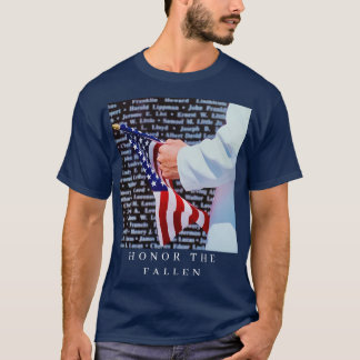 Camiseta Memorial to Fallen Brave Heroes of War T-Shirt