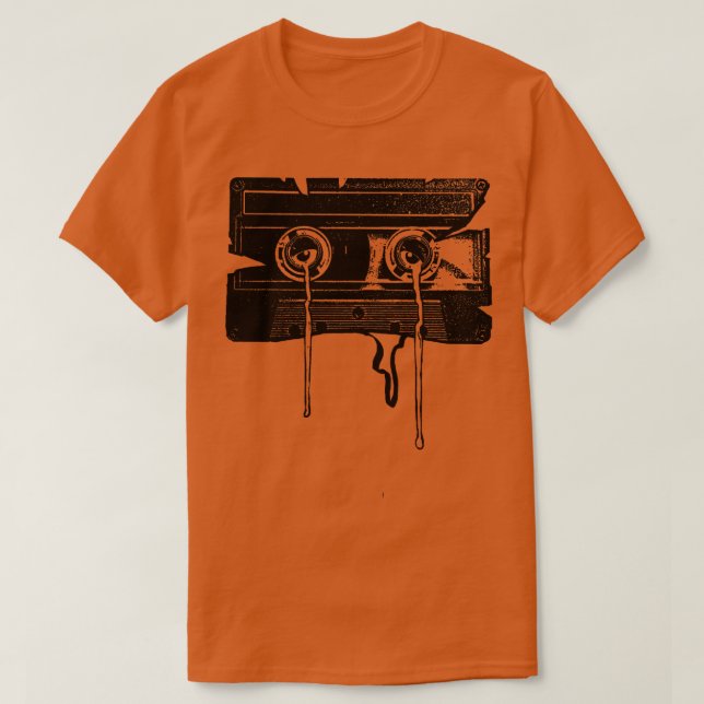 Camiseta Memórias Cassette (Frente do Design)