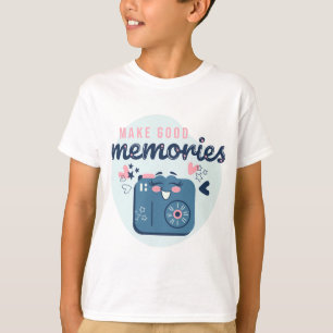 Camiseta Memórias da Câmera de Caracteres - Cuja Câmera