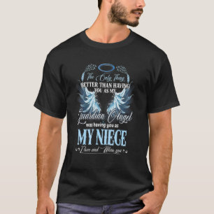 Camiseta Memórias Da Minha sobrinha No Céu Para Tia Tio Los