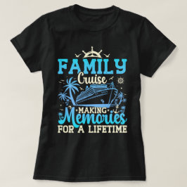 Camiseta Memórias De Fazer De Cruzeiro Familiar Para Engraç