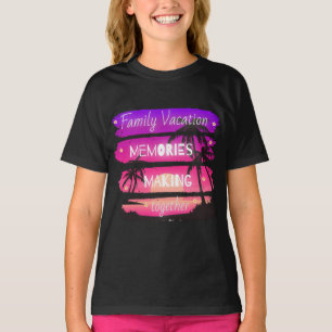 Camiseta Memórias de Fazer de Férias Familiares Juntas 2023