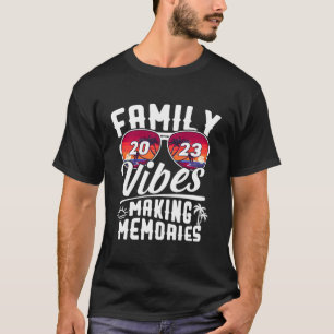 Camiseta Memórias de Fazer de Reunião da Família Vibes 2023