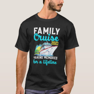 Camiseta Memórias De Fazer Do Navio De Cruzeiro Familiar 20