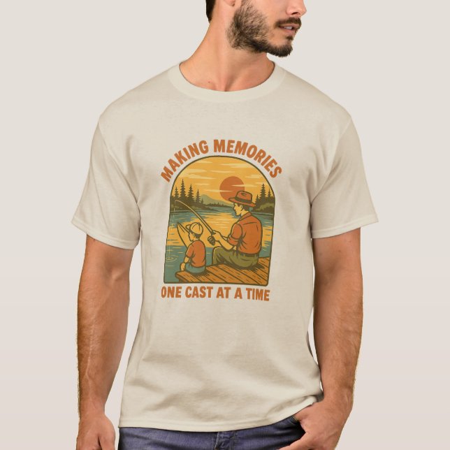 Camiseta Memórias de fazer Um Passado por Camisa-T (Frente)
