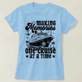 Camiseta Memórias de fazeres Um Cruise Family Cruise Combin