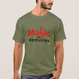 Camiseta Memórias de Música
