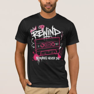 Camiseta Memórias de Retrovisor Nunca Morrem Graffiti Retro