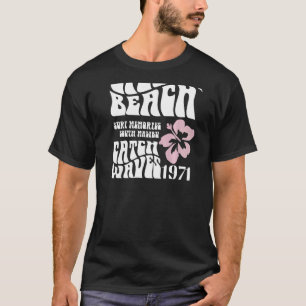 Camiseta Memórias de Surf da Praia de Siesta Malibu do Sul