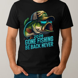 Camiseta Memórias do dia de os pais pescando com Pai