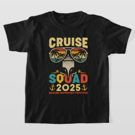 Camiseta Memórias do Fazer Cruise Squad 2025 Juntas