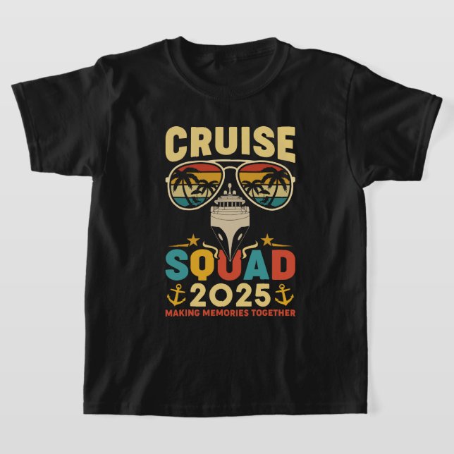 Camiseta Memórias do Fazer Cruise Squad 2025 Juntas (Postura )