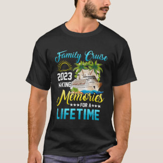 Camiseta Memórias do Fazer de Férias Familiares do Cruise 2