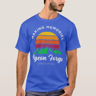 Camiseta Memórias do fazer Pigeon Forge Férias 2021