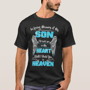 Camiseta Memórias Do Meu Filho Te Seguram No Meu Coração At