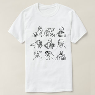 Camiseta Memórias engraçadas lendárias