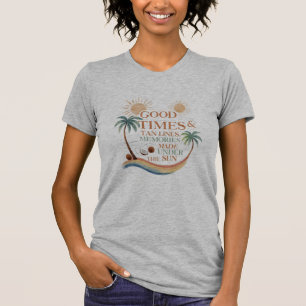 Camiseta Memórias Feitas Sob o Sol (Vibrações Tropicais)