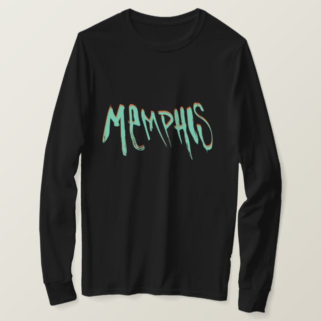 Camiseta memphis (Frente do Design)