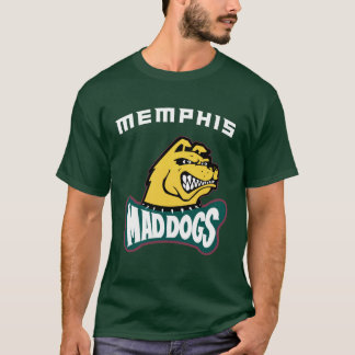 Camiseta Memphis MadDogs Retro CFL Pro Futebol 🏈 1995