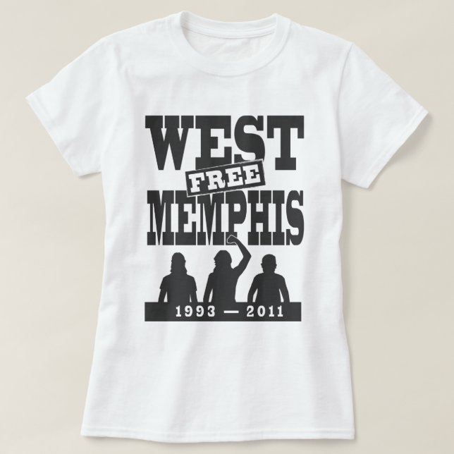 Camiseta Memphis ocidental três (Frente do Design)