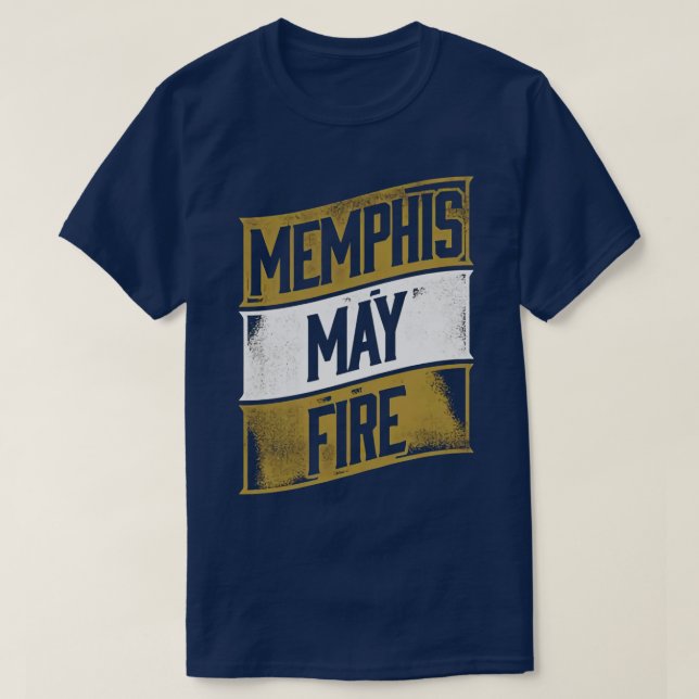Camiseta memphis pode disparar 8 (Frente do Design)