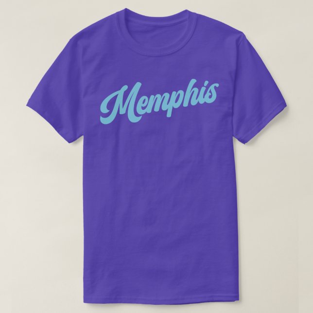 Camiseta Memphis Retro Memphis Grizzlies (Frente do Design)