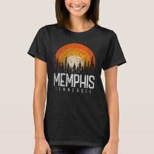 Camiseta Memphis Tennessee TN Shirt Retro Style Vintage 70