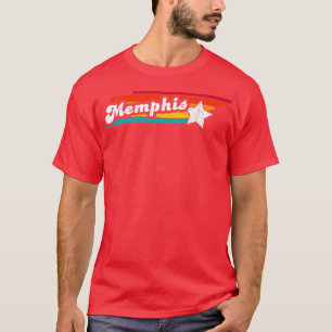 Camiseta Memphis Tennessee Vintage angustiou Souvenir 2