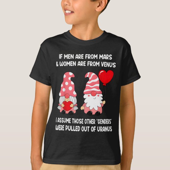 Camiseta Men Are From Mars Women Are From Venus I Ume Those (Frente)