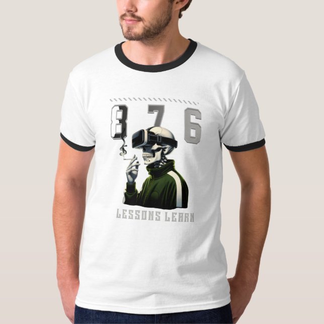 Camiseta Men Champion Gorilla Lessons Learn T-Shirt (Frente)