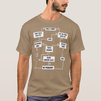 Camiseta Men Problem Solving Chart 1