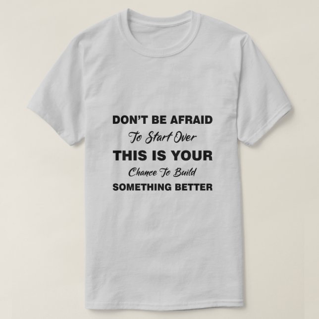 Camiseta Men’s Motivational Quote T-Shirts, Hoodies & Long  (Frente do Design)