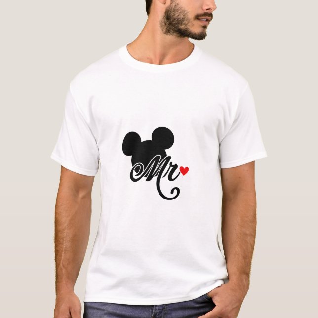 Camiseta ❤️Men’s “Mr.” Basic T-Shirt (Frente)