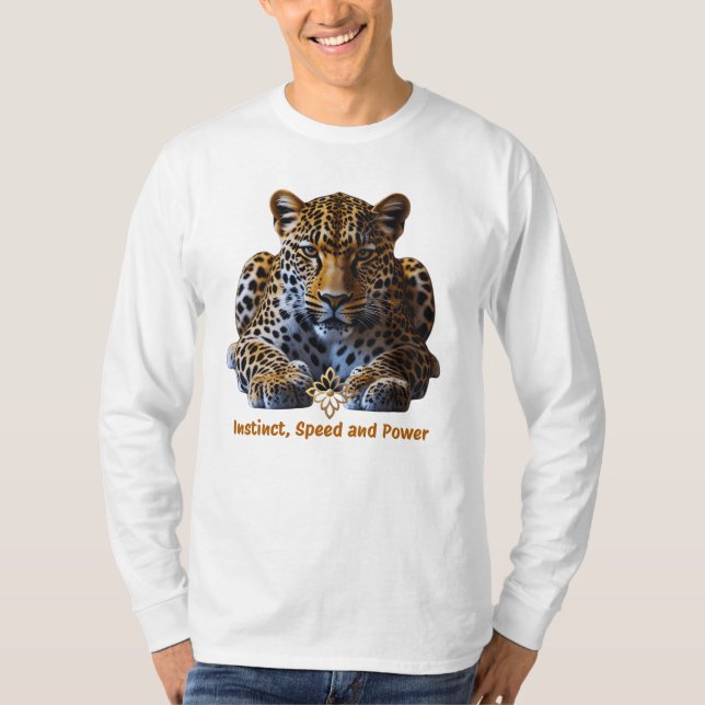 Camiseta Men’s T-Shirt with Leopard Logo (Frente)